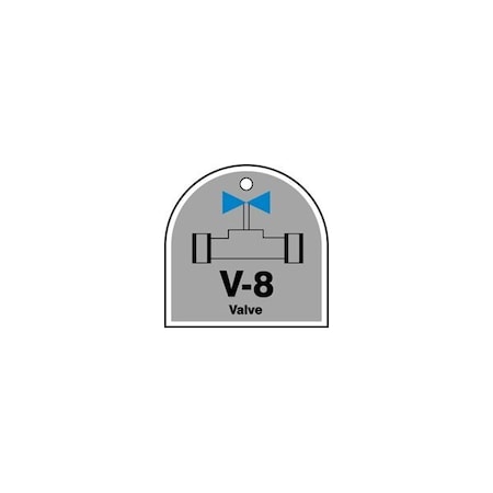 Accuform Caution, HS-Laminate, 3-1/4 in Width, 0.1 in Height, , 5 PK TDJ208VPM